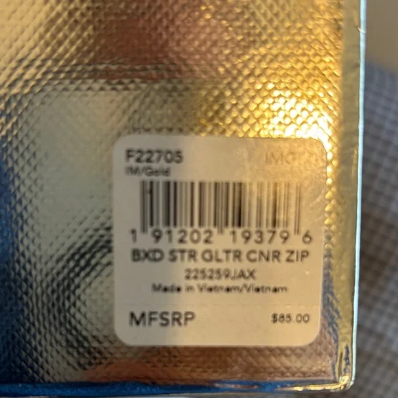 Coach Gold Glitter Wristlet - Picture 7 of 7